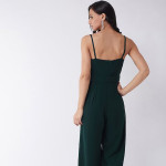 Women Green Solid Jumpsuit